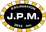 Logo Excavation J.P.M. 2012 inc.